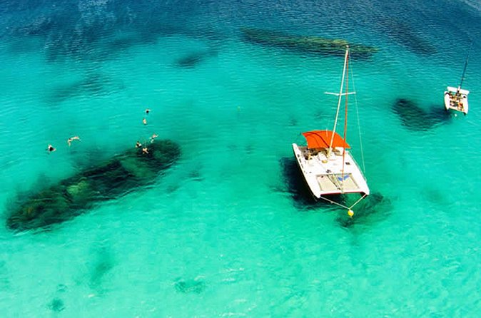 Barbados Catamaran Turtle Snorkel with Lunch and Open Bar - Sailing the west coast with a drink in hand