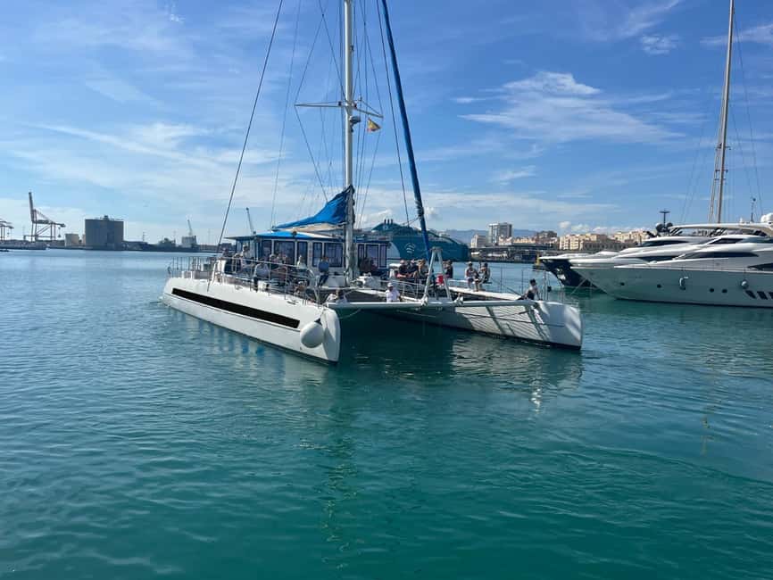 Barcelona: AFTERWORK Catamaran Cruise w/ Music & Drinks - Barceloneta from the water
