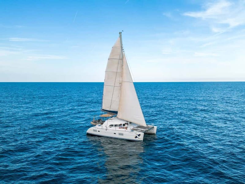Barcelona: Catamaran Cruise w/ Sailing, Wine, & Tapa - Finding the boat at Marina Vela