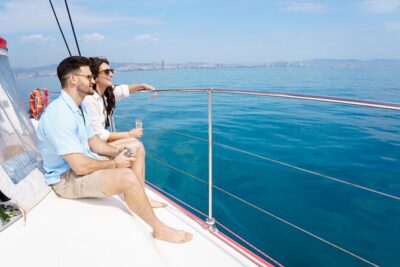 Barcelona Catamaran Cruise with Tapa & Drink Included