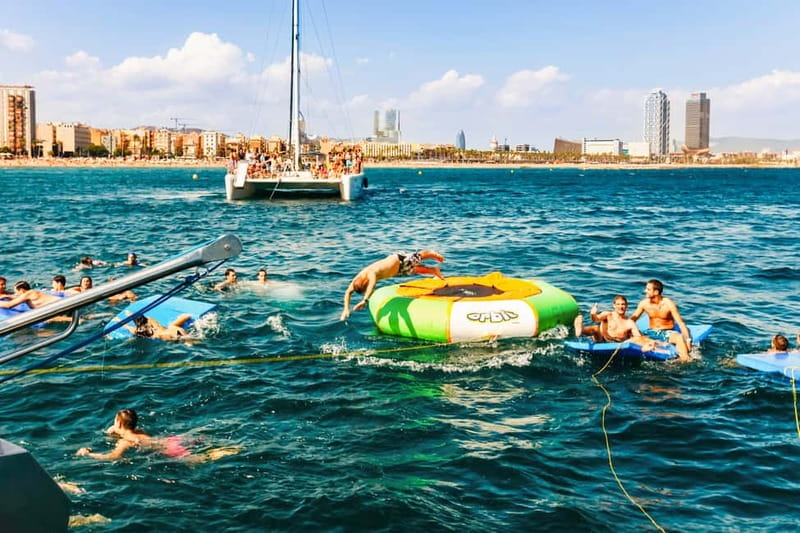 Barcelona: Catamaran Party Cruise with BBQ Meal - Key points to know before you book