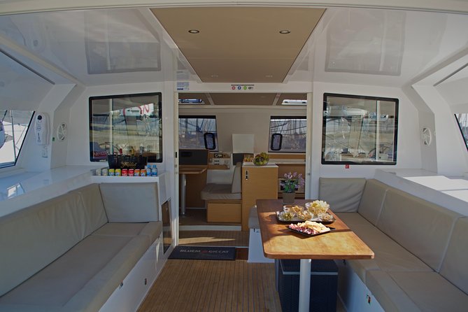 Barcelona Catamaran Private Experience from 13 to 16 Passengers - Food, drinks, and the onboard mood