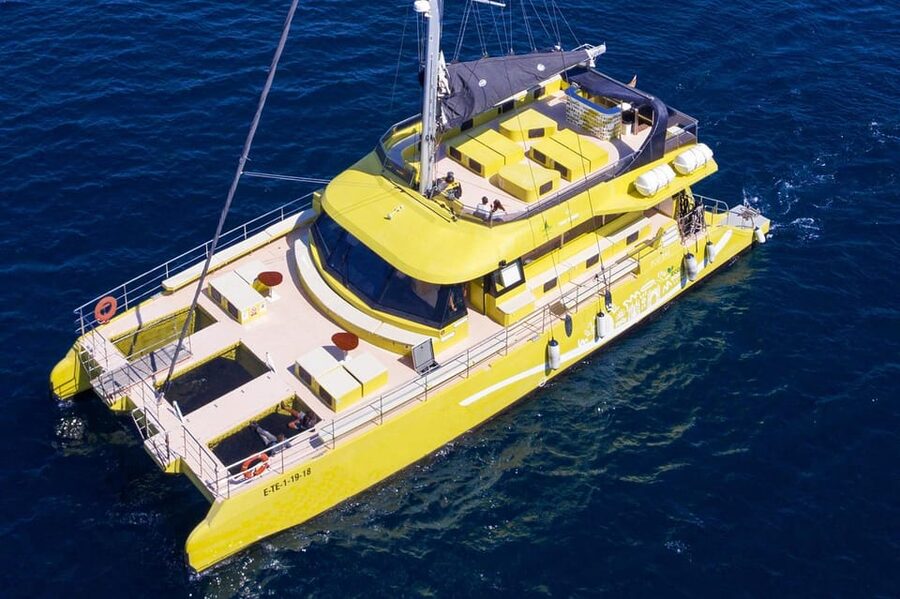 Barcelona: Daytime or Sunset Catamaran Cruise with Music - Leaving Barcelona’s marina for a new city view
