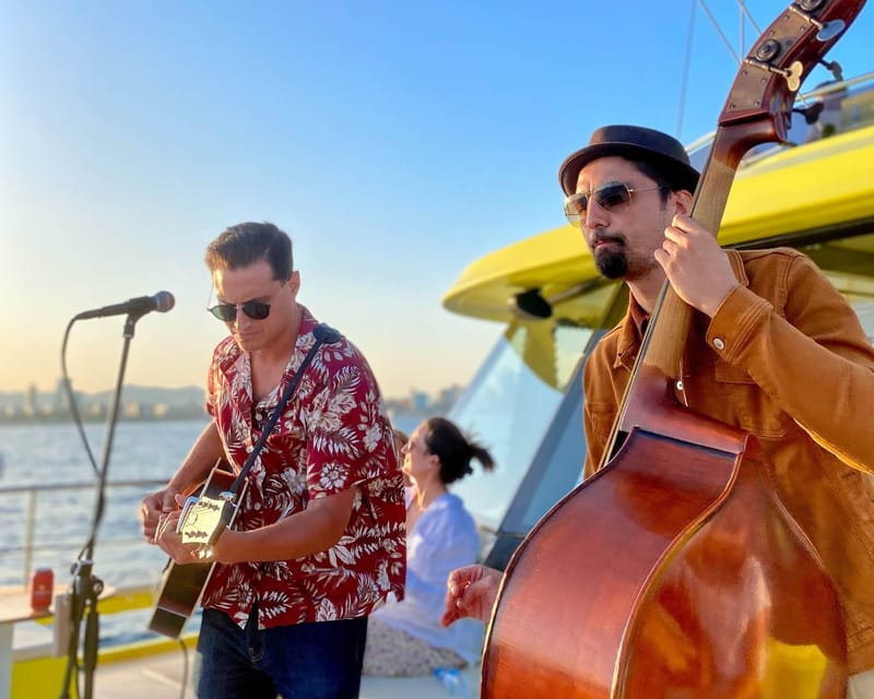 Barcelona: Daytime or Sunset Catamaran Cruise with Music - What you see from the catamaran