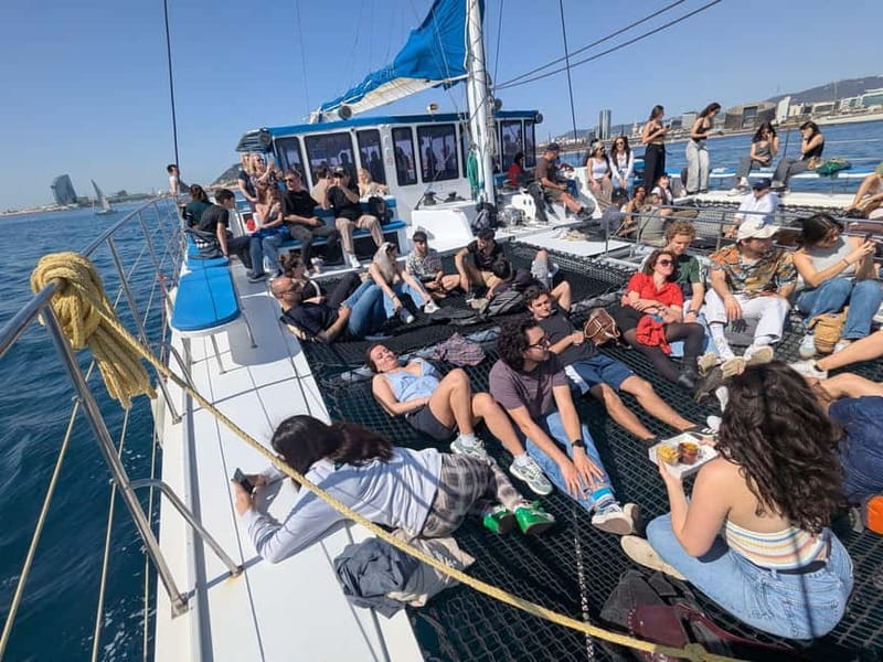 Barcelona: Luxury Catamaran Sunset Cruise - What the 90-minute sailing feels like