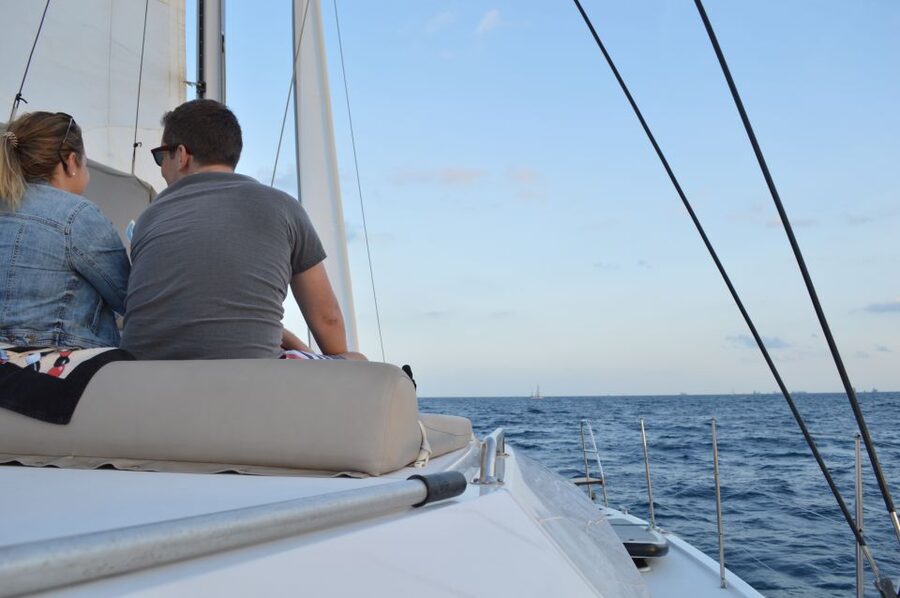 Barcelona: Private Catamaran Sailing with Drinks and Snacks - Cava, sangria, and a simple spread of snacks