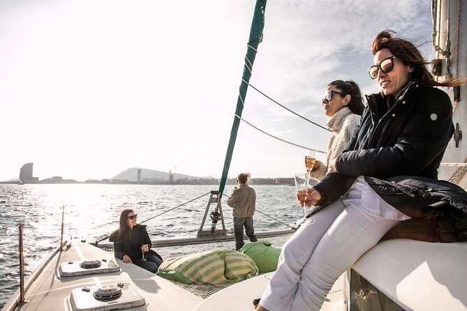Barcelona Private Catamaran, Snacks and Cava, Sunset Option - Barcelona’s beaches from the water