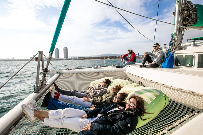 Barcelona Small Group Trip by Catamaran w Tapas, Cava and Sunset - Why Barcelona looks better from the water