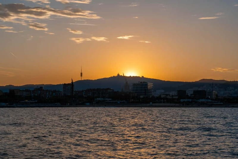 Barcelona: Sunset Catamaran Cruise with Wine and Tapa - Swimming, weather, and what can change