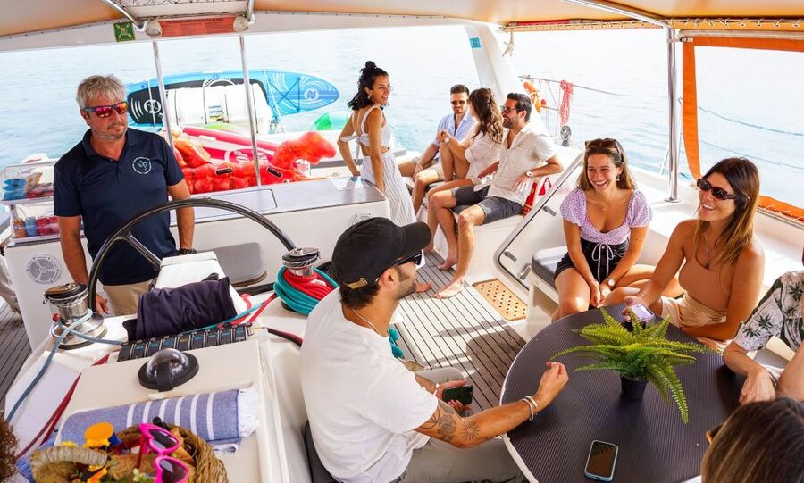 Barcelona: Sunset or Day Catamaran Cruise with Tapa & Drink - What the two hours actually feel like