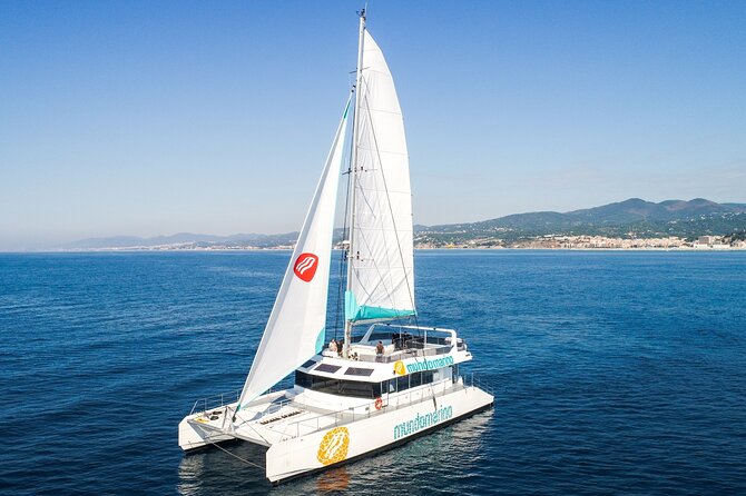 Bay of Malaga Catamaran Sailing - Why Málaga looks best from offshore