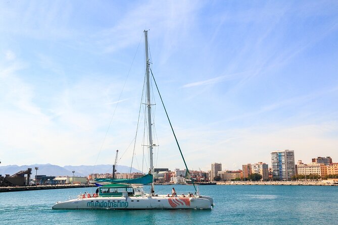 Bay of Malaga Catamaran Sailing - From Muelle Uno to the open bay