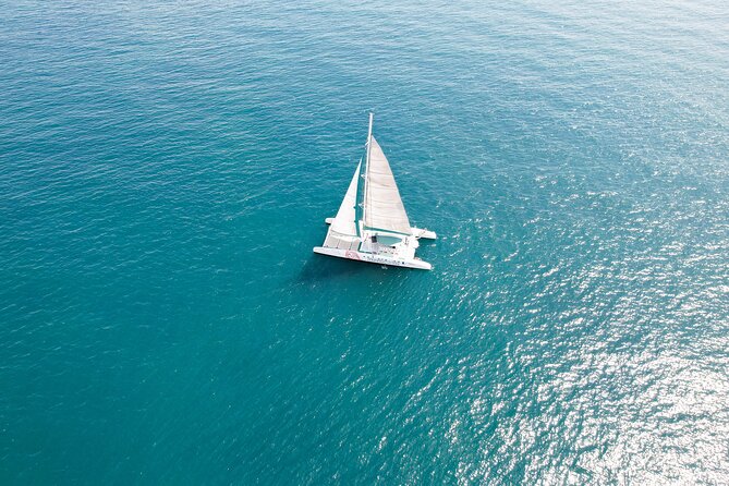 Bay trip in Calpe or Altea with a sailing catamaran - One breezy hour along the White Coast