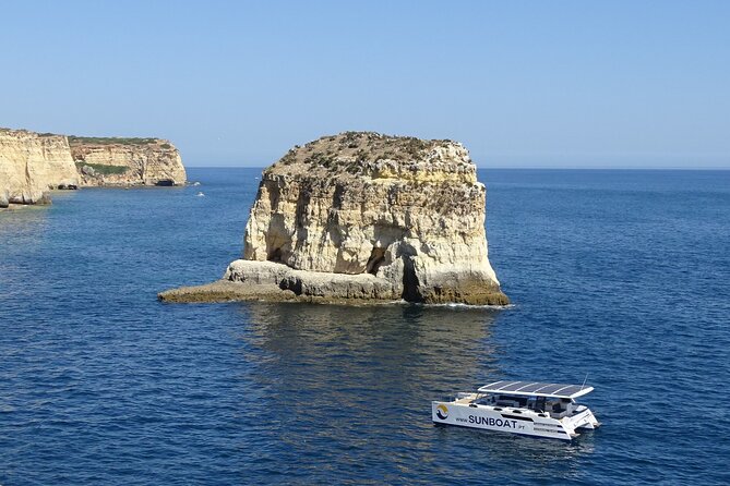Benagil Caves & Coast from Portimão on an Eco-Friendly Catamaran - A possible swim after the caves