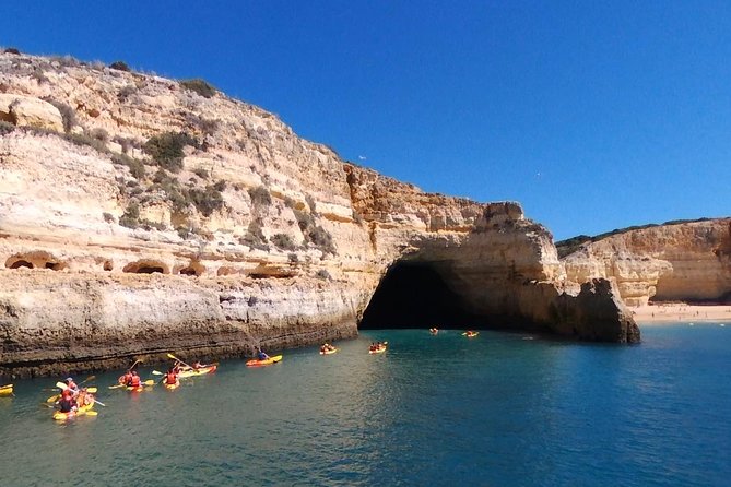 Benagil Kayak Tour On Board a Fantastic Catamaran - The swim after the paddle