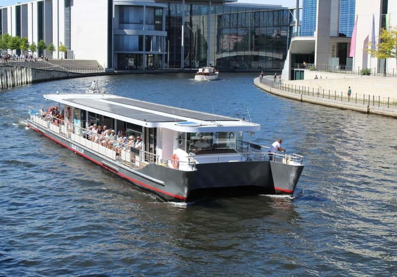 Berlin: East Side Gallery Spree Cruise in a Solar Catamaran - What the $28 price buys you
