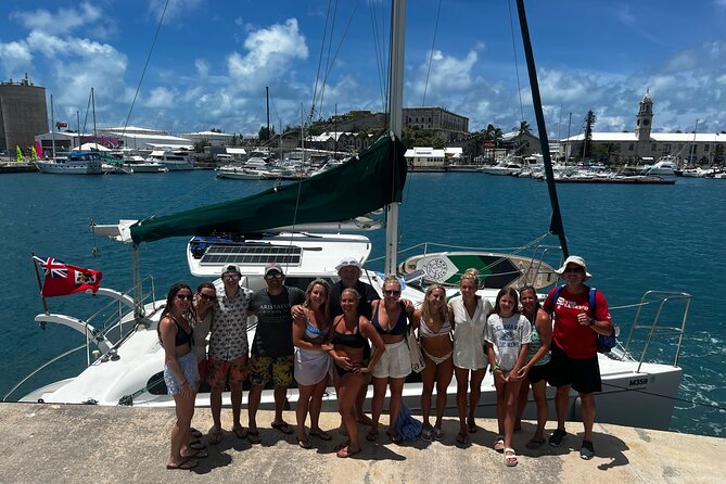 Bermuda Private Catamaran:Snorkeling, Shipwrecks & Cliff Jumping - The price makes more sense with a full group