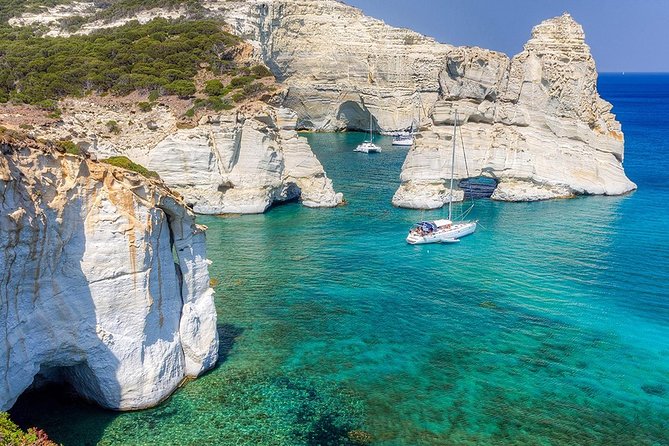 Best of Milos and Poliegos Catamaran snorkelling Cruise with BBQ - Kalogries brings another quiet swim