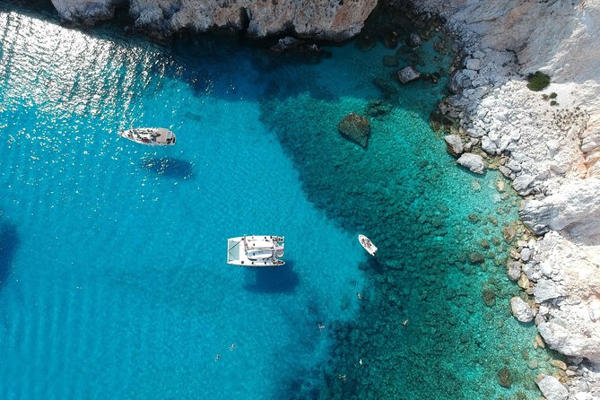 Best of Milos and Poliegos Catamaran snorkelling Cruise with BBQ - Cape Vani and the old mines