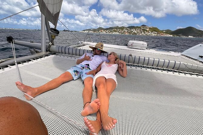Best Sailing Catamaran, Beach and Snorkel - Cruise Ship Friendly - Mullet Bay, Baie Longue, and the flexible stops