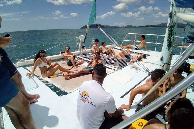 Blue Dolphin Catamaran Snorkeling Sunset Cruise from Tamarindo - Swimming, snorkeling, and the stop near the beach
