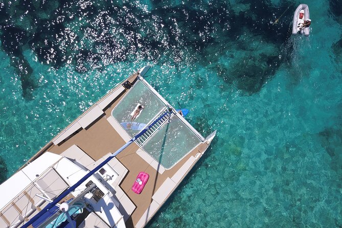 Blue Lagoon, Beaches and Bays Catamaran Sailing Tour - Choosing the best place on the catamaran