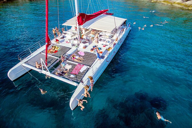 Blue Lagoon, Trogir & Čiovo catamaran tour with Food and Drinks - Key details before you book