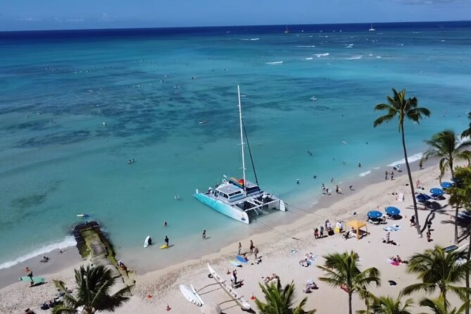 Board from Waikiki Beach for Aloha Hour Sail on Hāwea Catamaran - FAQ