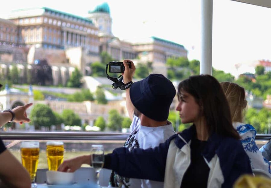 Budapest: Catamaran Pizza Cruise - Pizza, drinks, and the value of $41