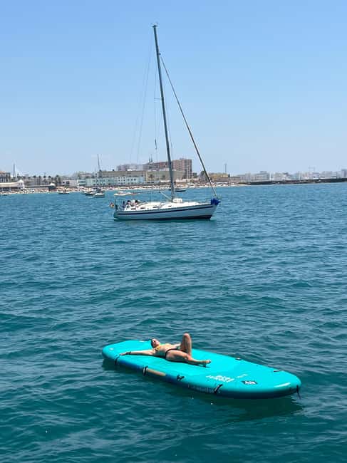 Cádiz: Bay of Cadiz Catamaran Tour with Swim Stop (Jun-Sep) - The swim stop near La Caleta or La Puntilla