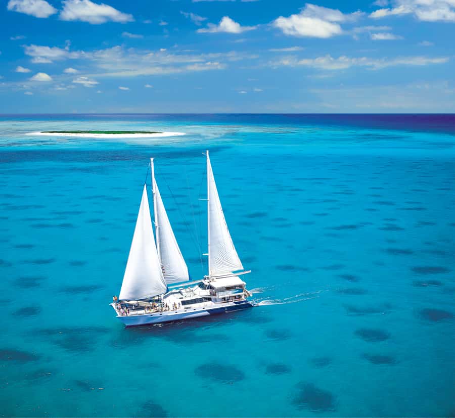 Cairns: Ocean Spirit Great Barrier Reef Full Day Tour - Sailing from Cairns on Ocean Spirit