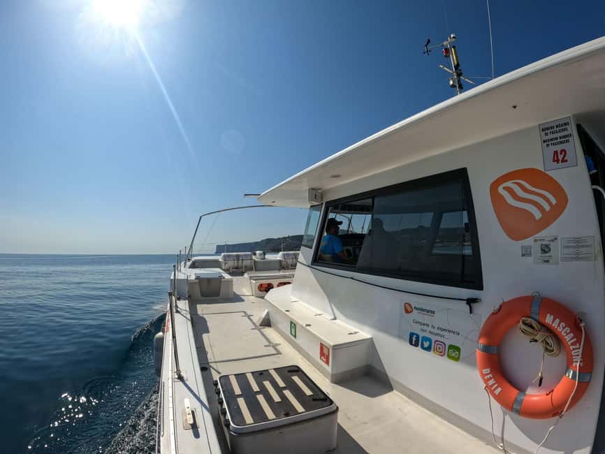 Calpe: Motor catamaran with a swim stop and optional lunch - Who may want a different boat trip?