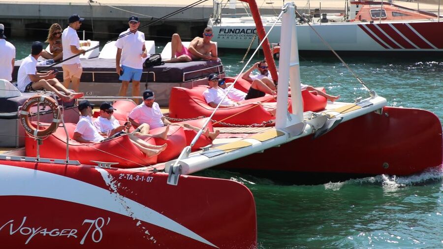 Cambrils: Catamaran Cruise with Drinks and BBQ Lunch Option - Weather can change the whole outing