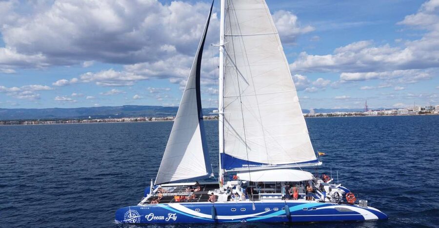 Cambrils: Costa Dorada Catamaran Day Cruise with BBQ Lunch - The Ocean Fly Catamaran and Its Onboard Comforts