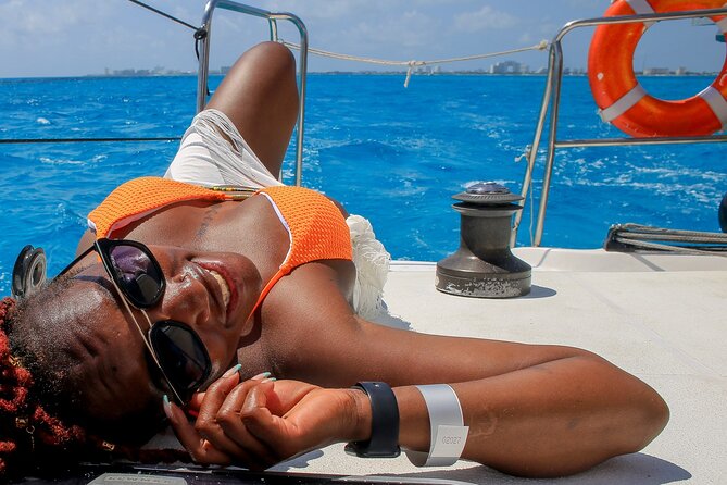Cancun Catamaran: Sail to Isla Mujeres + Buffet & Drinks - Isla Mujeres, from Playa Norte to Playa Centro