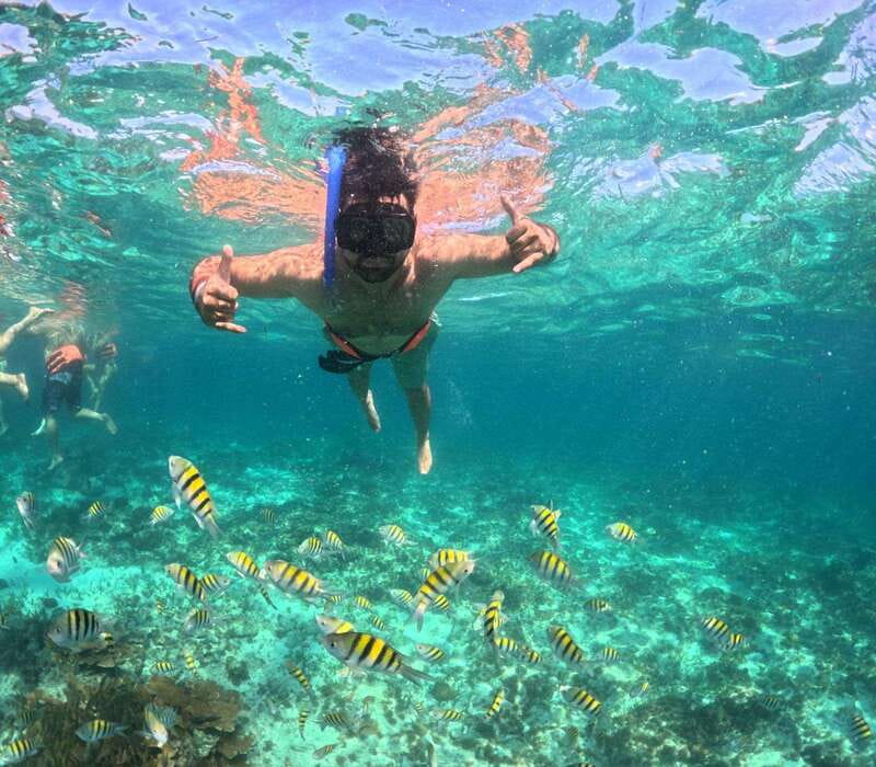 Cancun: Isla Mujeres Catamaran + Coco Bongo Show - Lunch at Zaza Beach Club