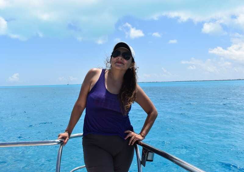 Cancun: Isla Mujeres Catamaran with buffet, drinks & snorkel - Snorkeling at El Meco Reef