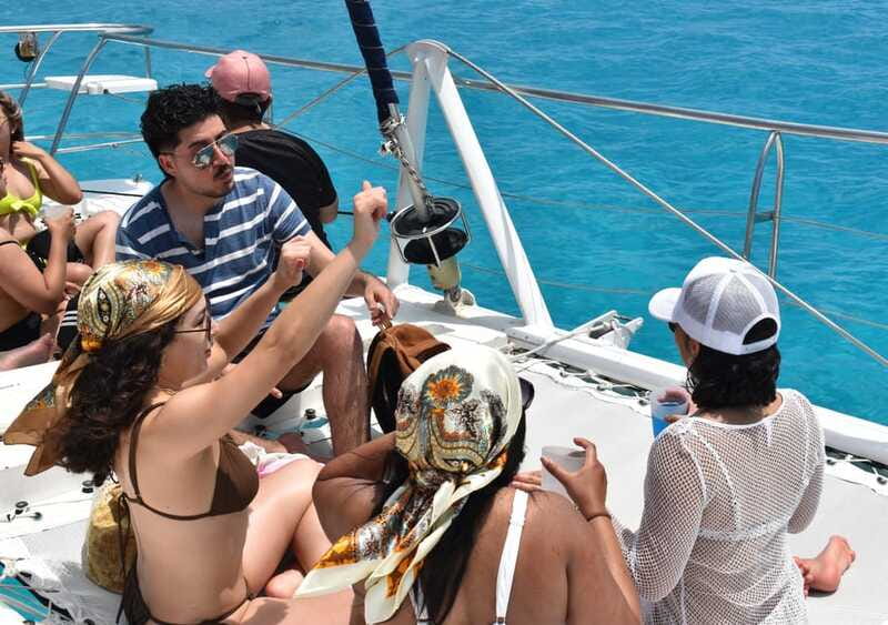 Cancun: Isla Mujeres Only Adults Catamaran, drinks & snorkel - A full day from Cancun to Isla Mujeres