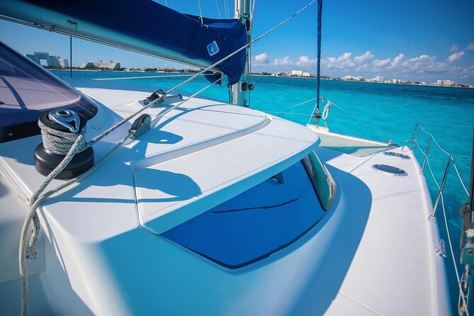 Cancun Sailing Catamaran Islas Mujeres With Luxury Beach Club - What the guides add to the day