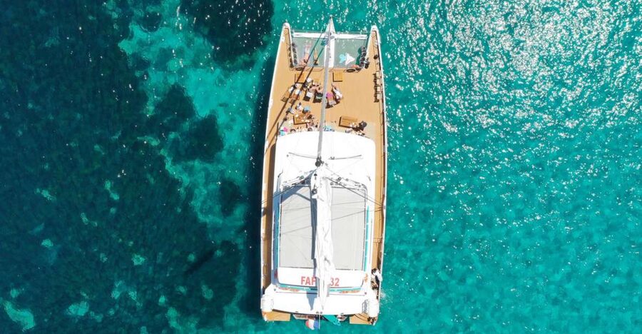 Cannes: Half-Day Catamaran Cruise - Finding your space on the modern catamaran