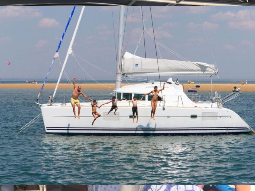 Cannigione: Catamaran daily tour to La Maddalena Archipelago - Swimming from the boat, and the tender option