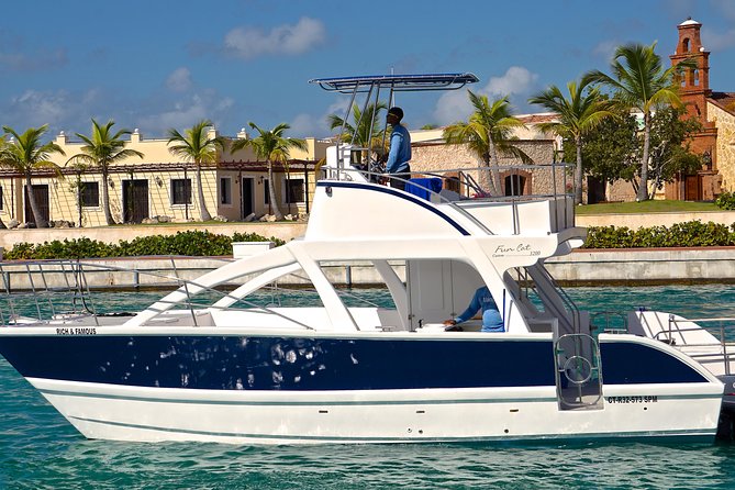 Cap Cana Private Family Catamaran - Plaza de Pescadores and the Fishing Lodge