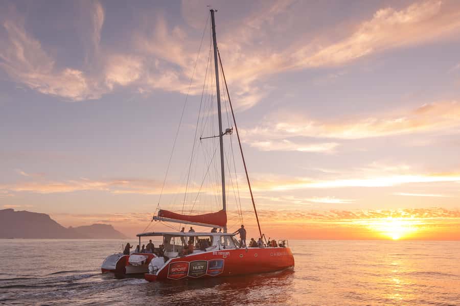 Cape Town: Catamaran Champagne Sunset Cruise - What the crew adds to the ride
