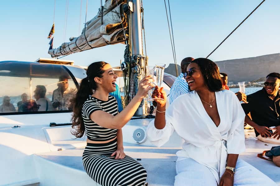 Cape Town: Sunset Catamaran Cruise on Table Bay with Bubbles - Key points to know before booking