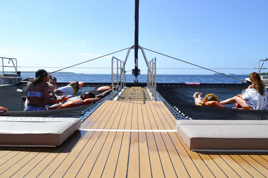 Cartagena: Rosario Islands Catamaran with Lunch and Snorkel - A relaxed alternative to beach clubs