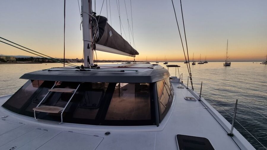 Cascais:Luxury Private Sailing Catamaran Cruise with a Drink - Old forts and the defensive coast