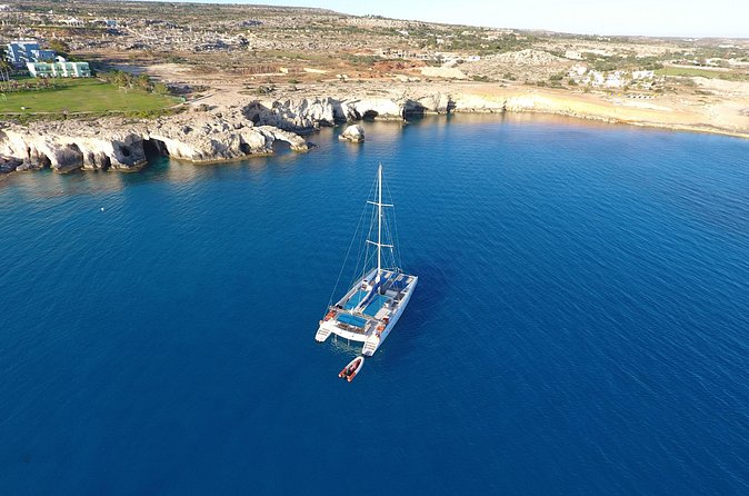 Catamaran Adults Sunset Cruise from Protaras - Dinner, Champagne, and the open bar