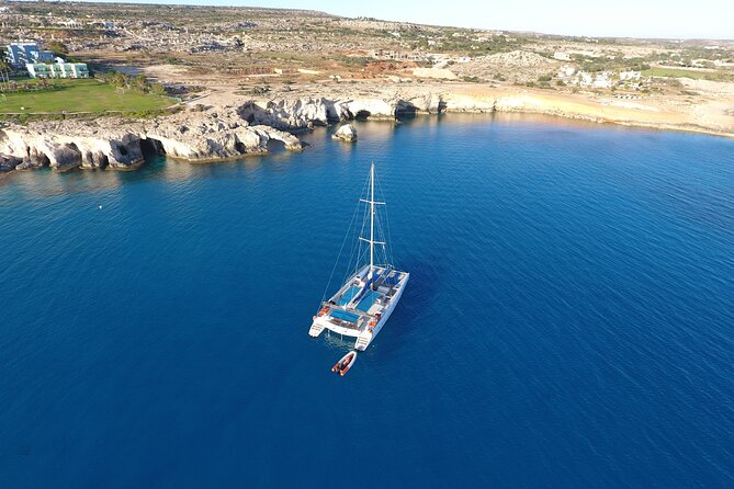 Catamaran Adults Sunset Cruise from Protaras - Varosha and the view toward Famagusta