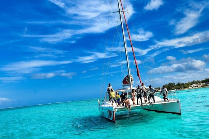 Catamaran Adventure Full Day: Ile aux cerfs,GRSE Waterfall,Snorkeling &BBQ Lunch - The early road transfer to Trou d’Eau Douce