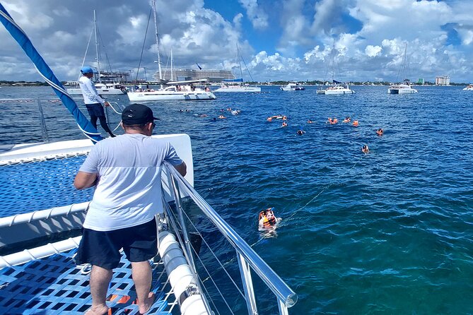 Catamaran Adventure Isla Mujeres with Snorkeling and Beach Club - One hour to get your bearings in downtown Isla Mujeres